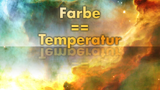 Farbe – ein anderes Wort für Temperatur