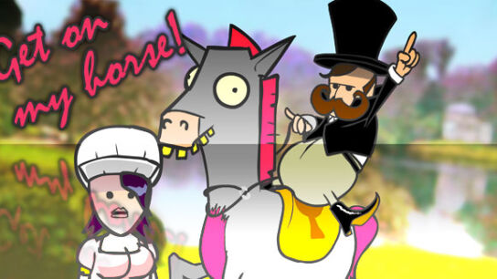 Amazing Horse: Get on my horse, my horse is amazing …