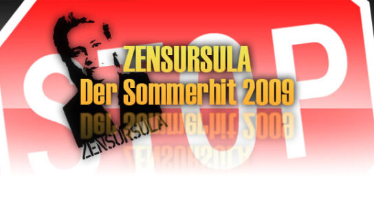 Zensursula – der Sommerhit 2009