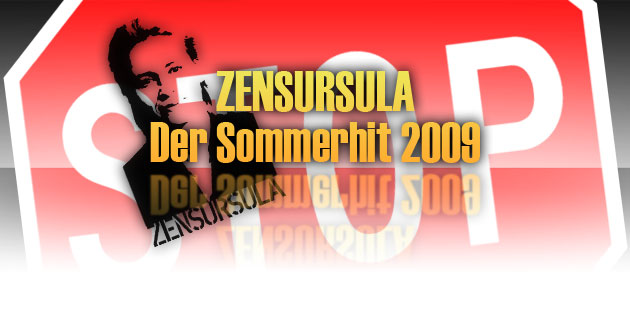 Zensursula – der Sommerhit 2009