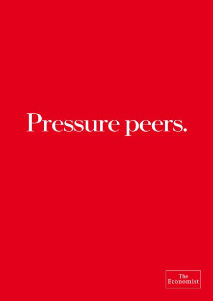 The Economist: Pressure peers.