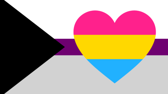 I bims 1 panromantisch-demisexuelles Ding vong Identität her