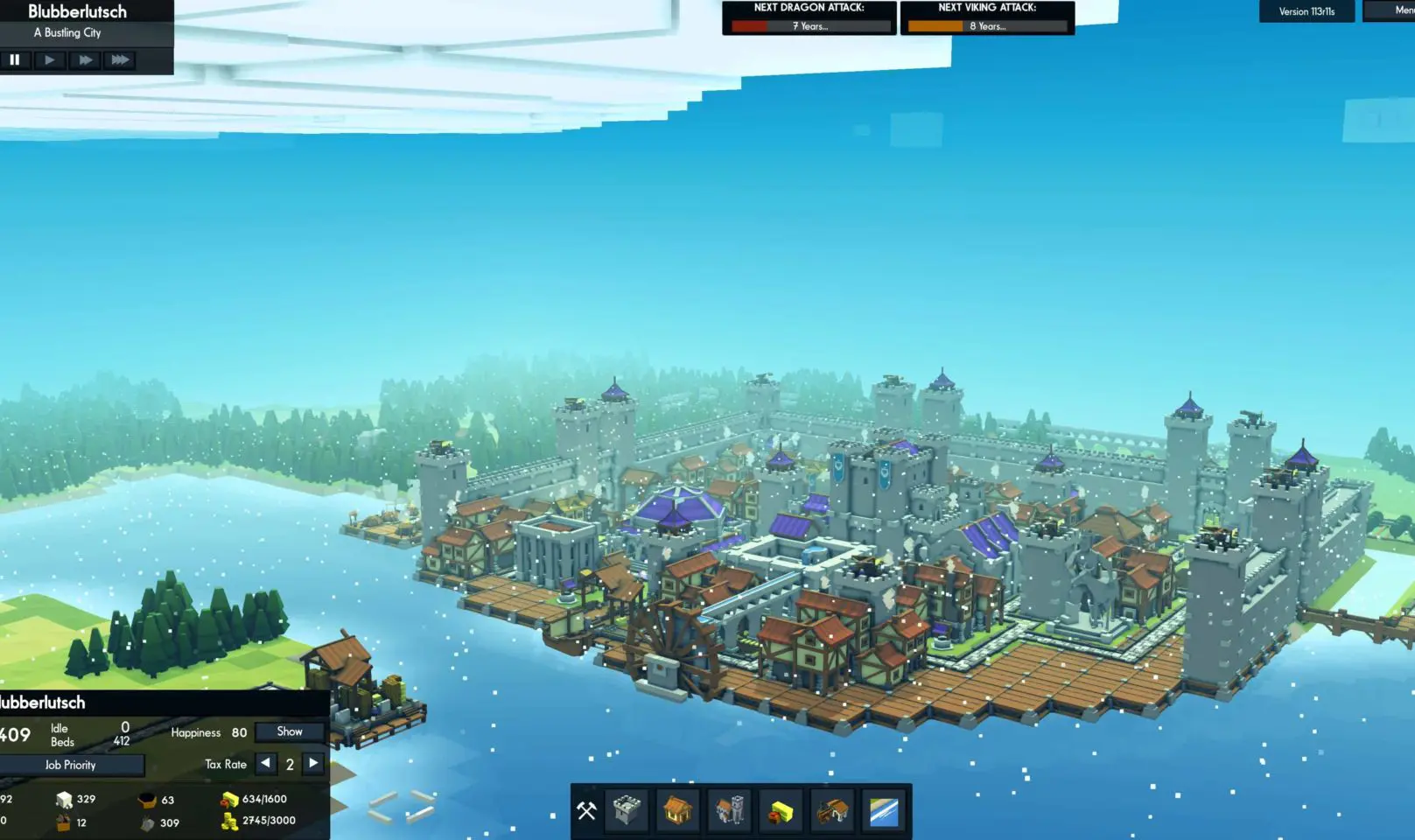 Screenshot aus Kingdoms and Castles