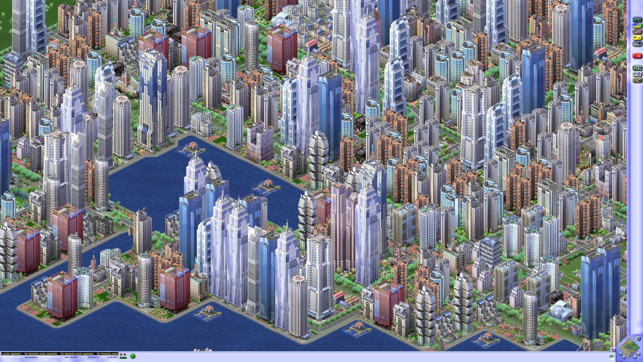 Beliebige Auflösungen in SimCity 3000 einstellen