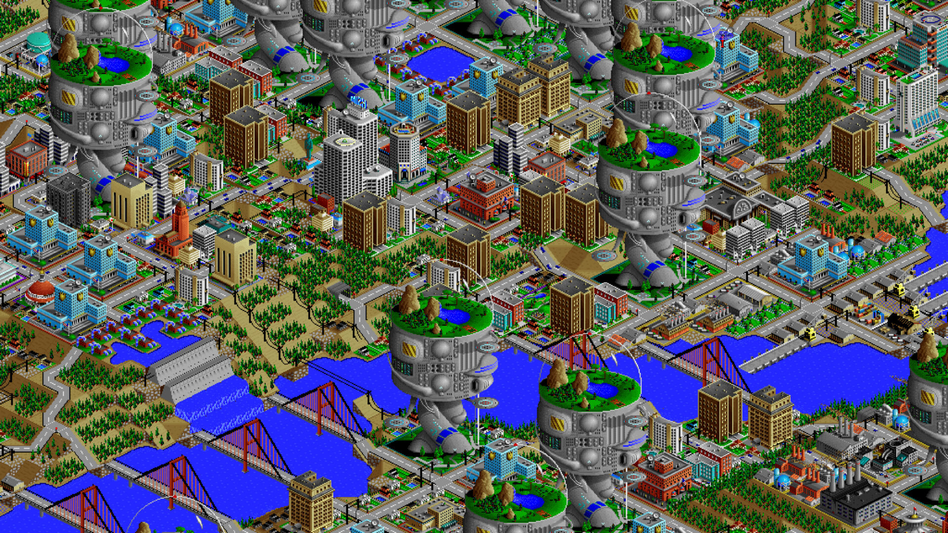 SimCity 2000 remix: Tax & Money + Dawn of the City = SimCity.wave II