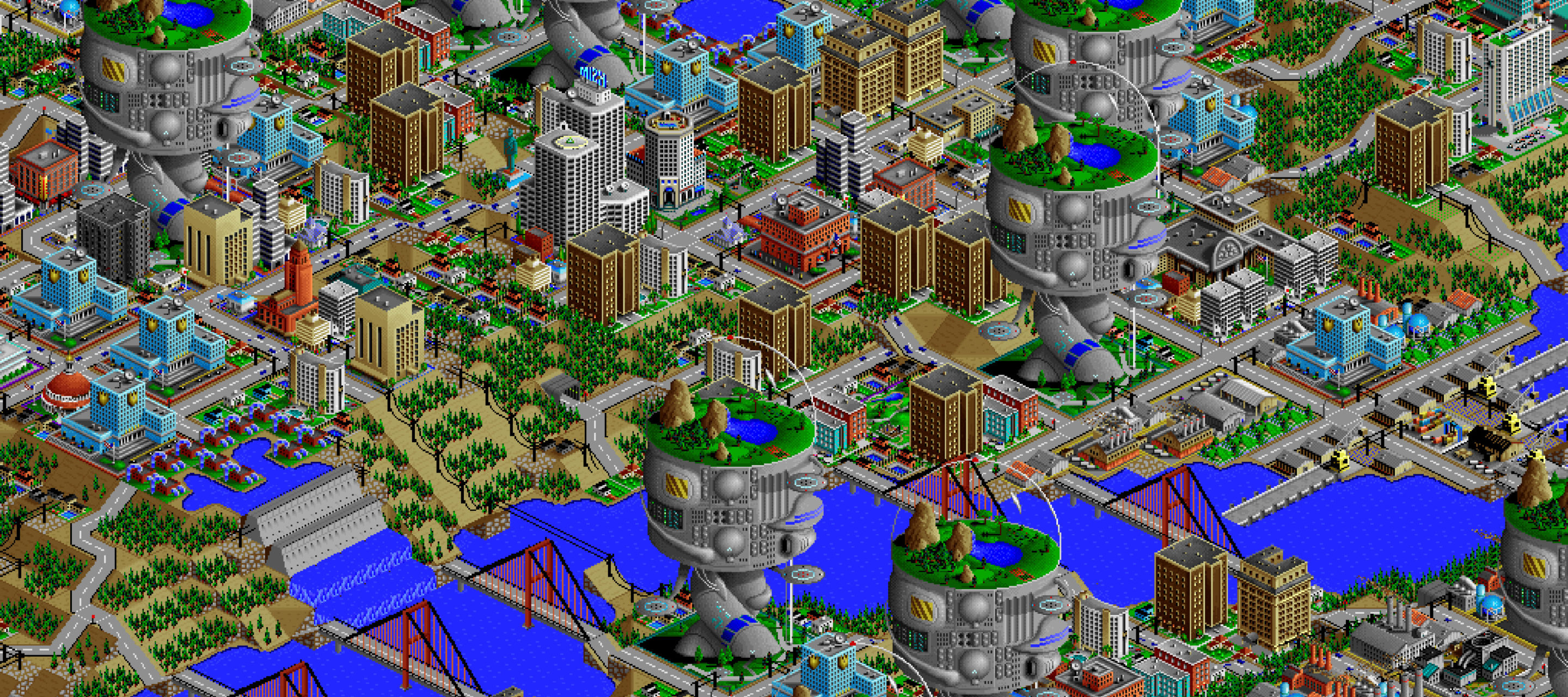 SimCity 2000 remix: Tax & Money + Dawn of the City = SimCity.wave II