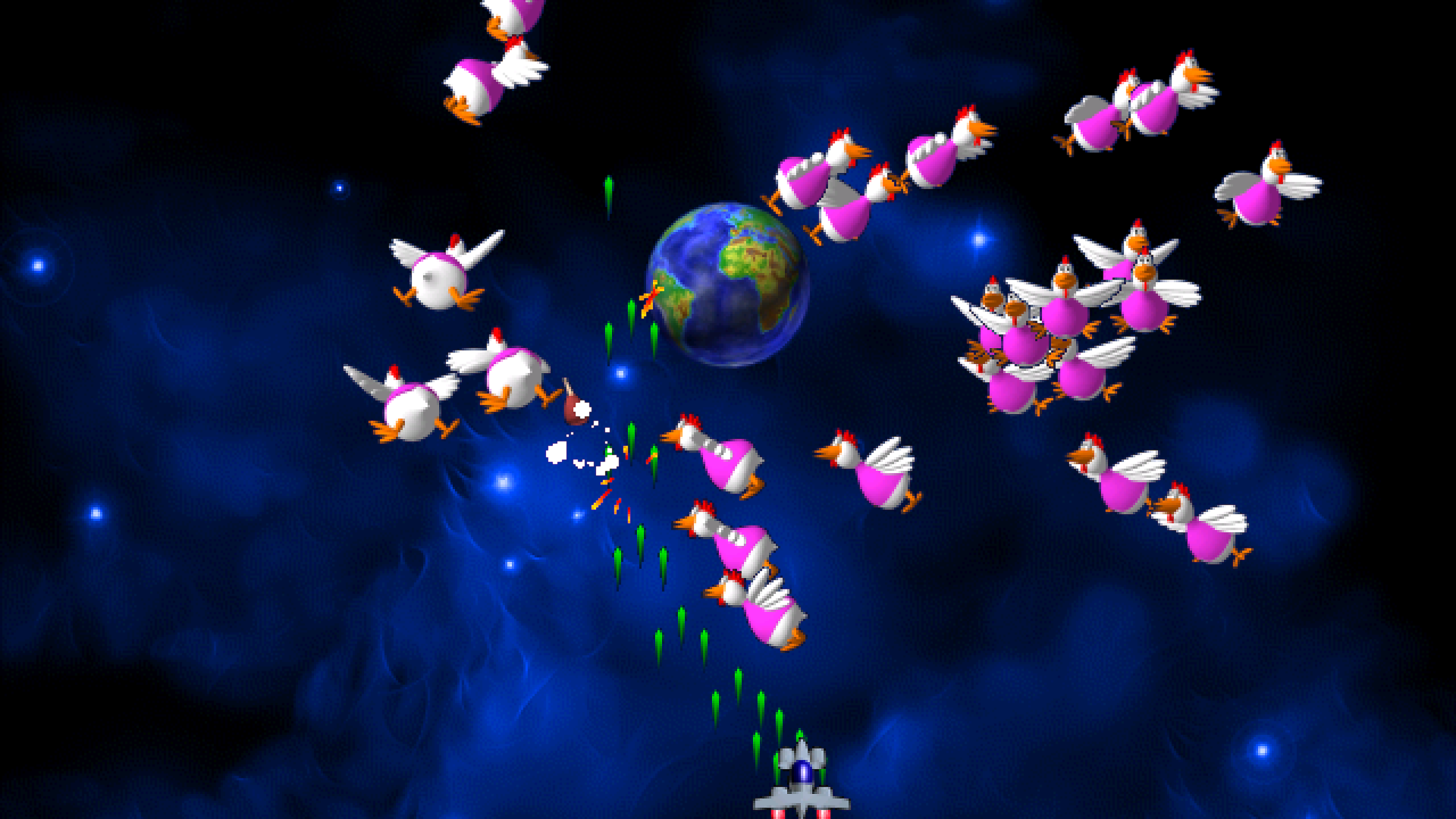 Timeless mini-games. Today: Chicken Invaders