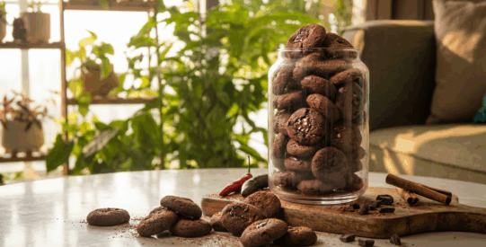 Chocolate Chili Plätzchen in Ho Chi Minh City’s December Glow