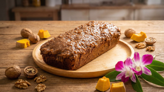 The pumpkin bread that makes thirty degrees feel like Christmas