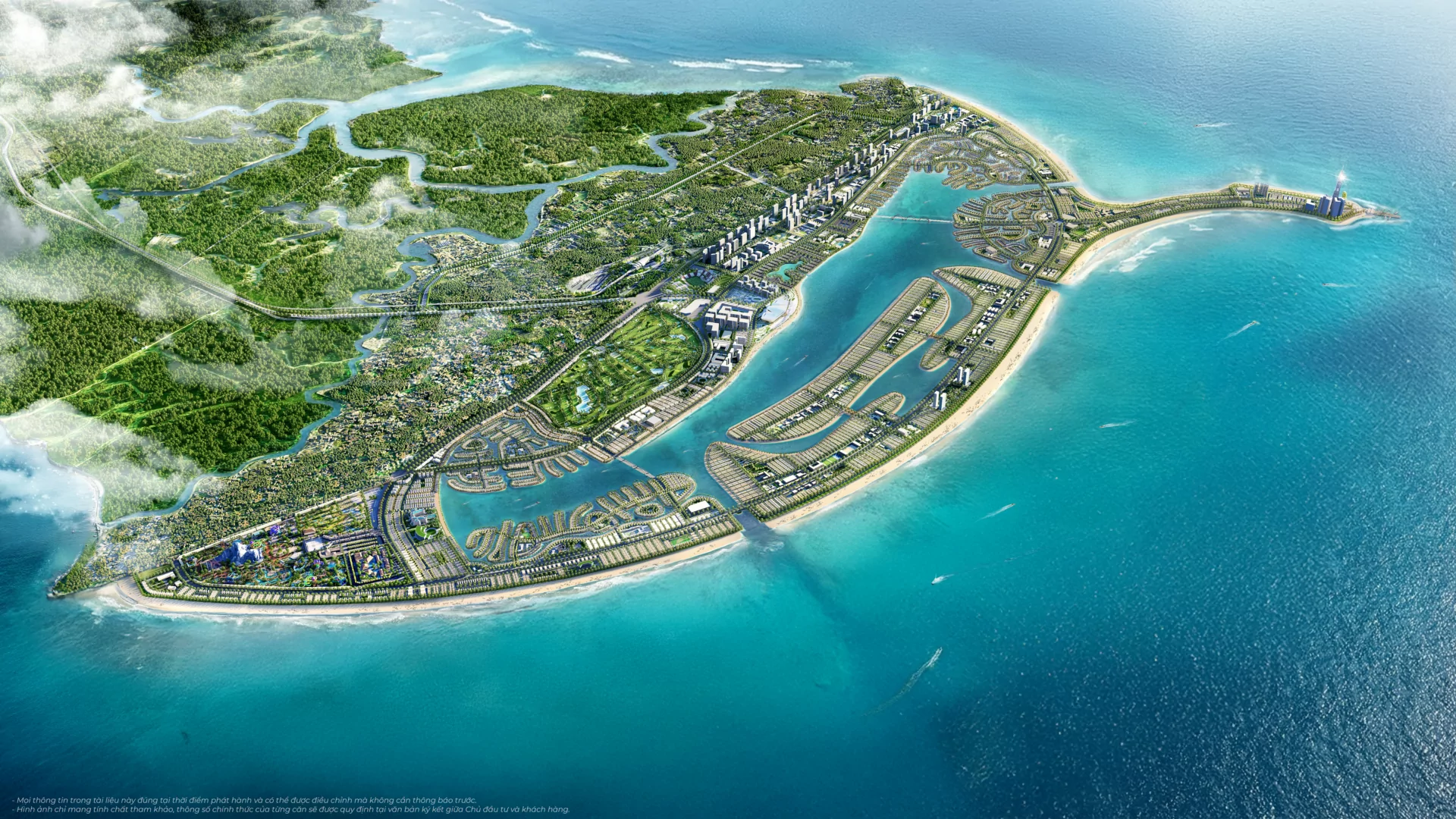 Vinhomes Green Paradise Can Gio Masterplan Rendering